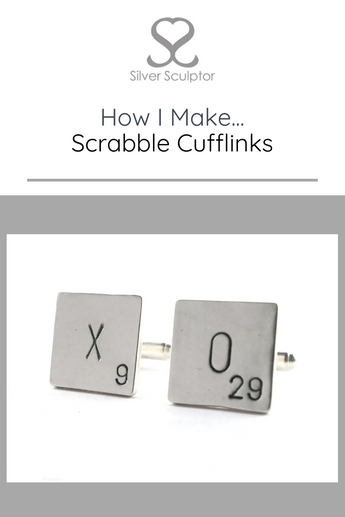 How I Make... Scrabble Cuff Links