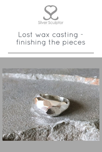 Lost wax casting - finishing the pieces