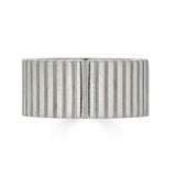 Cigar Layer Ring in Sterling Silver