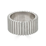 Cigar Layer Ring in Sterling Silver