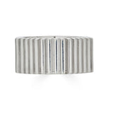 Octagon Layer Ring in Sterling Silver