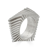 Twisted Layer Ring in Sterling Silver