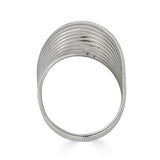 Mobius Layer Ring in Sterling Silver