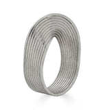 Mobius Layer Ring in Sterling Silver