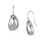 Sterling Silver Small Pebble Drop Earrings