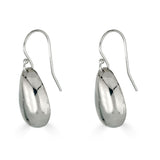 Sterling Silver Small Pebble Drop Earrings