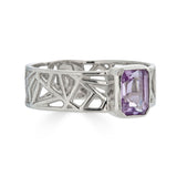 Rose de France Lattice Ring