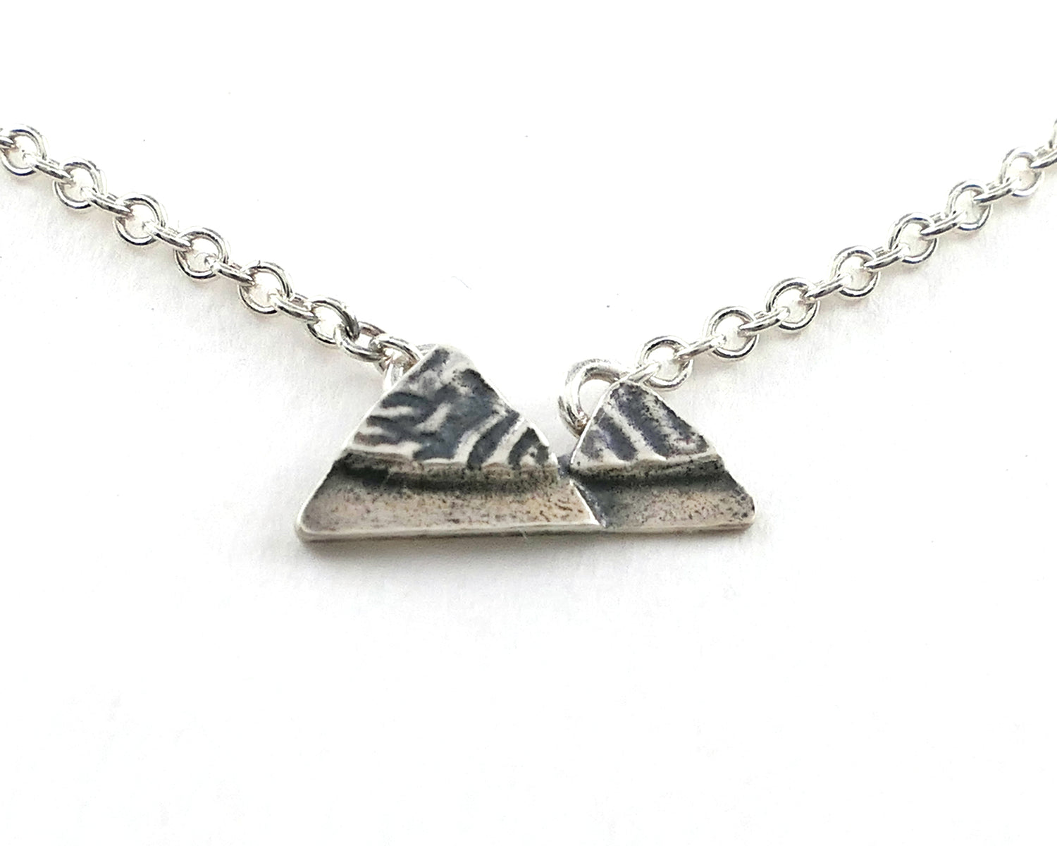 Sterling Silver Hiking Necklace By Lucent Studios | notonthehighstreet.com