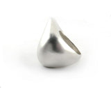 Sterling Silver Pebble Statement Ring | The Silver Sculptor Jewelry
